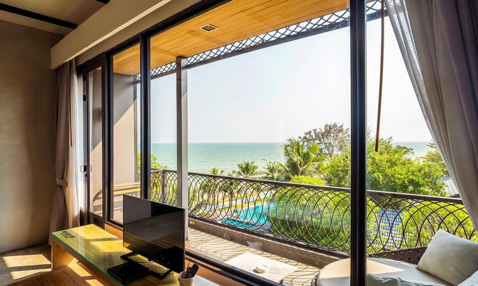 Siambeach Resort Ча Ам Екстериор снимка